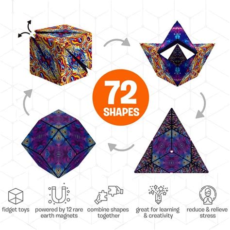 The Magic Cube 72 shapes: A challenge for all ages